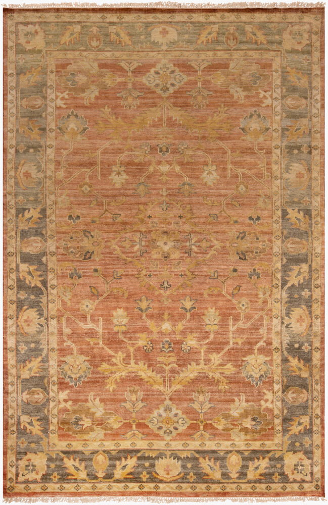 Hillcrest Handmade Rug, by Surya, 8'6" length x 5'6" width