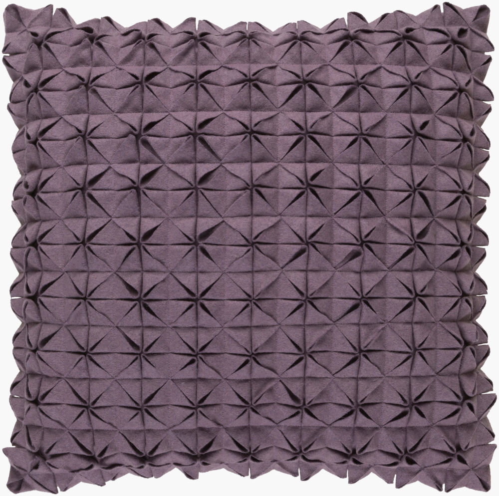 Structure Accent Pillow, Decorative Pillow by Surya, 22" length x 22" width