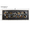 Discs Silver Shadow Box, by Uttermost, 5'2" width x 2' height x 2.2" depth thumbnail 3