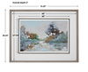 Morning Lake Watercolor Framed Print, Painting by Uttermost, 51.25" width x 39.25" height x 2" depth thumbnail 3
