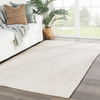 Eladio Handmade Flatweave Wool Beige Area Rug thumbnail 1