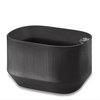 TruDrop Modular Self-Watering Mini Trough Planter - Indoor/Outdoor - Black, by Crescent Garden, 14" width x 12" height x 20" depth thumbnail 1