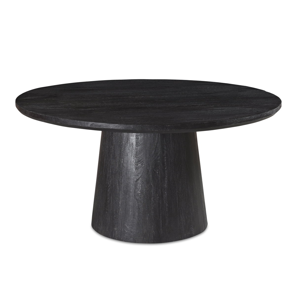 Cember Dining Table Black, by Moe's Home, 60" width x 30" height x 60" depth View 2