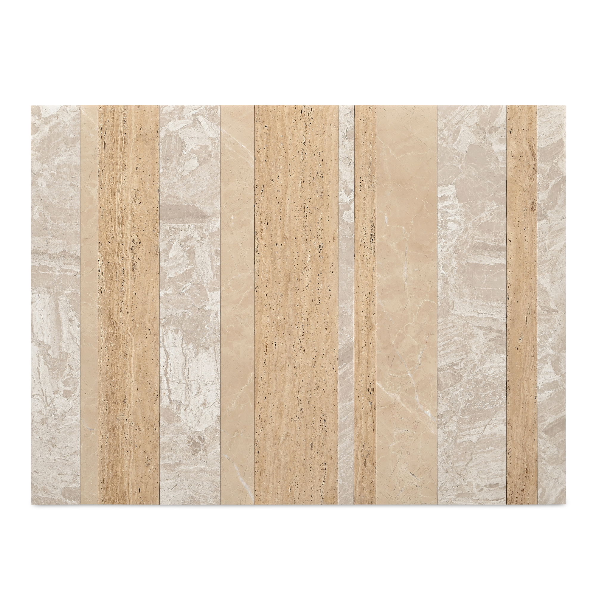 Rosa Coffee Table Mixed Marble, by Moe's Home, 40" width x 16" height x 30" depth View 4