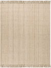 Chunky Naturals Handmade Rug, by Surya, 1'6" length x 1'6" width thumbnail