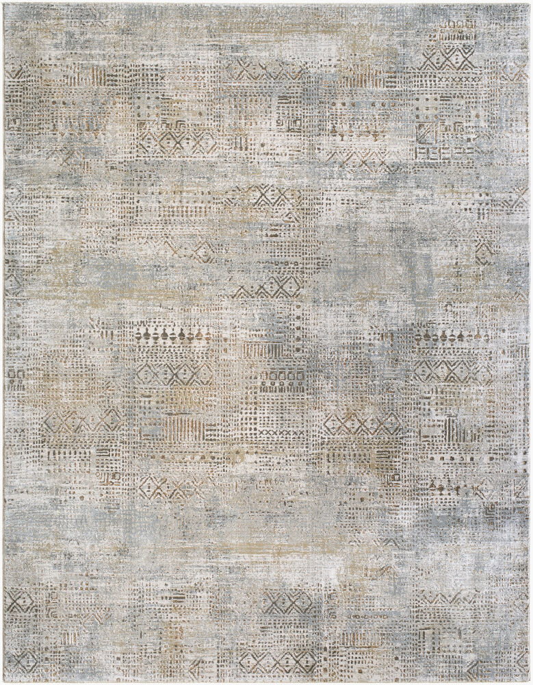 Brunswick Machine Woven Rug, by Surya, 7'4.58" length x 4'11.84" width