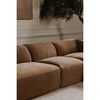 Isla Right Arm Facing Chaise Mocha, Chaise Lounges & Daybed by Moe's Home, 44" width x 29.9" height x 76.3" depth thumbnail 9