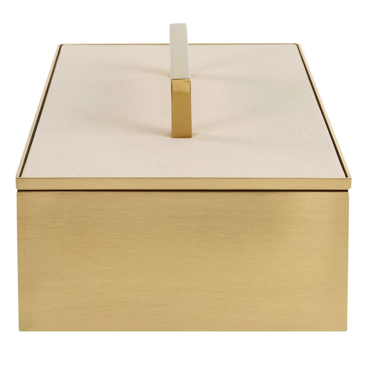 Wessex White Box, Boxe by Uttermost, 14" width x 4.75" height x 7" depth View 5