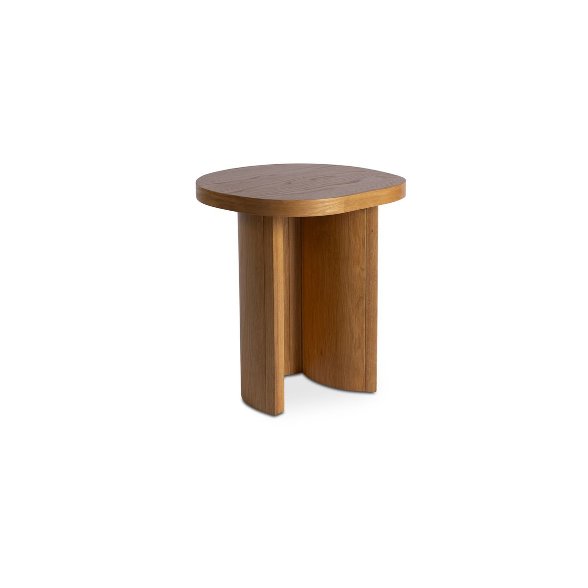 Louise Accent Table Natural, Side & End Table by Moe's Home, 18" width x 17" height x 17" depth View 2