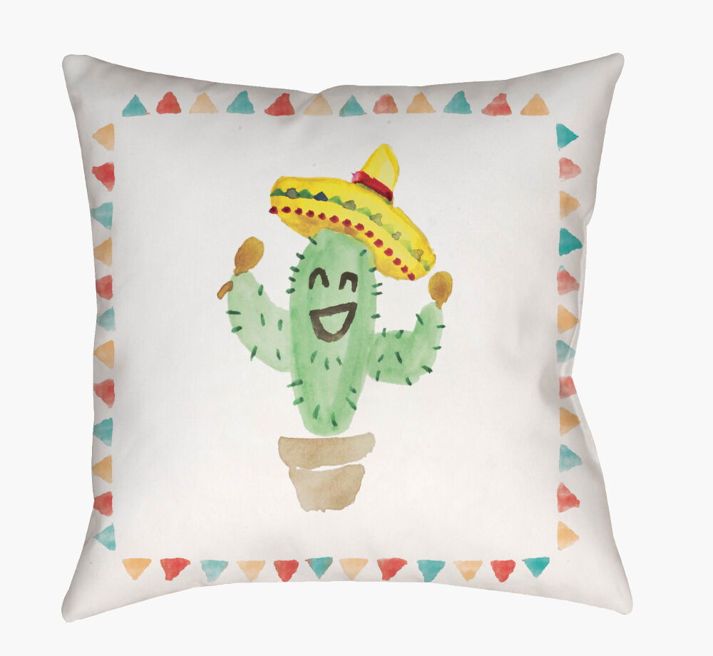 Cactus Accent Pillow large image 