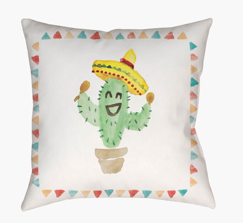 Cactus Accent Pillow