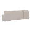 Fable Slipcover Dining Banquette L-shape Beige  100.5in thumbnail 1