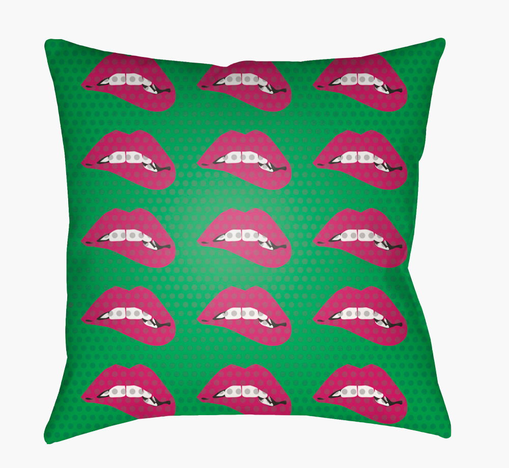 Warhol Accent Pillow, Decorative Pillow by Surya, 18" length x 18" width