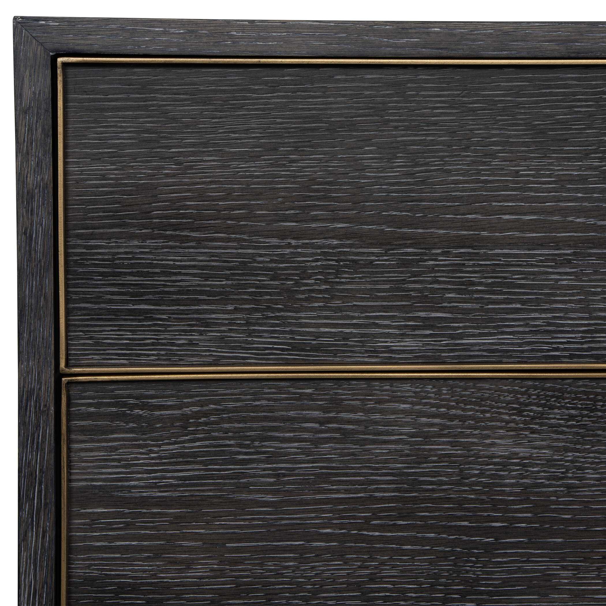 Besos 4 Drawer Walnut Chest large image 