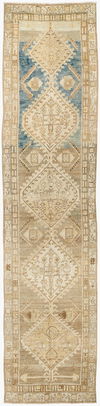 Antique One of a Kind Handmade Rug, by Surya, 13'6" length x 2'11" width thumbnail