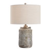 Graydon Gray Table Lamp, by Uttermost, 1'5" width x 2'0.5" height x 1'5" depth thumbnail 1