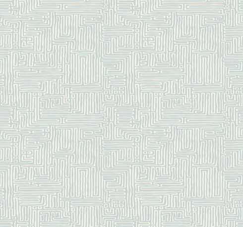 Passages Blue Wallpaper