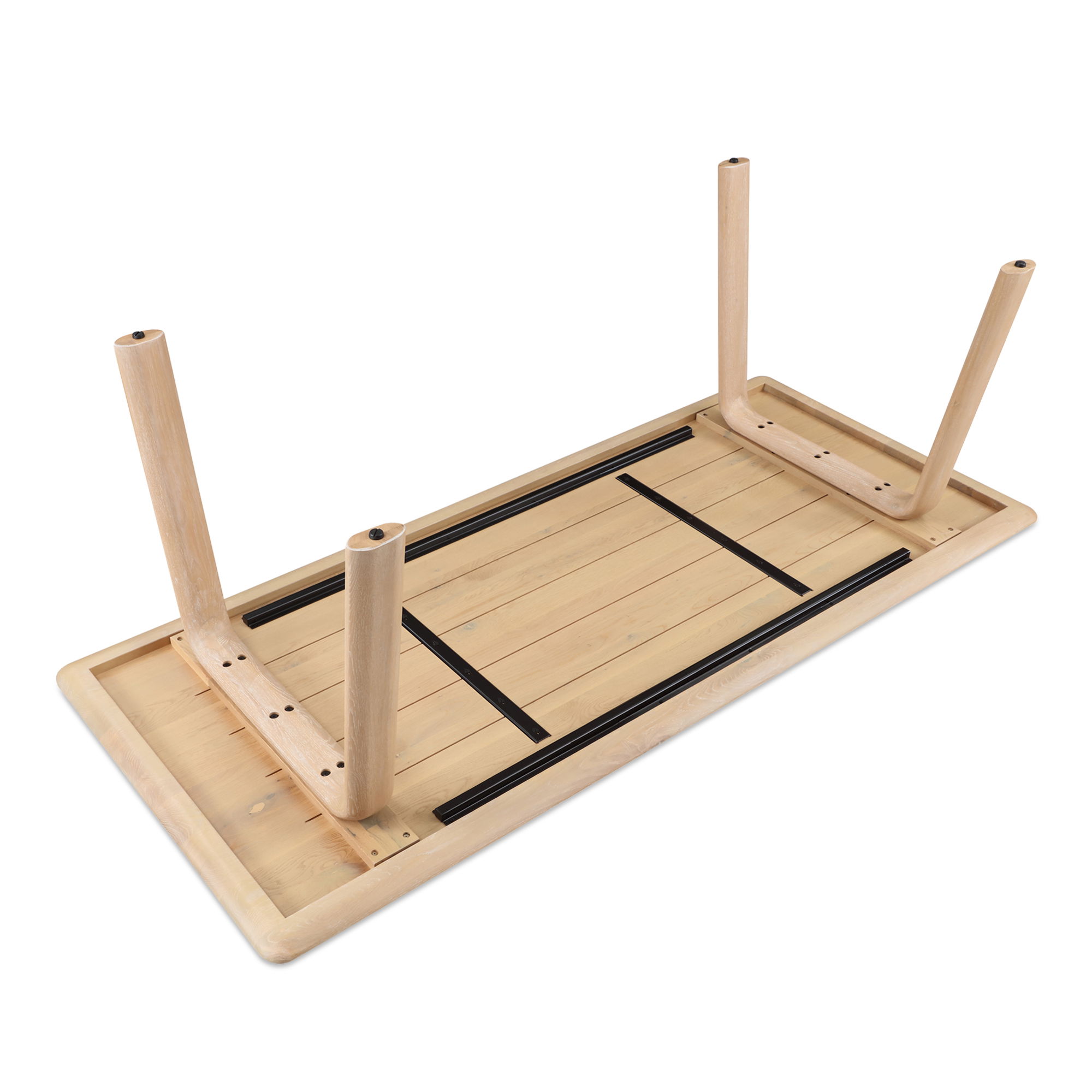 Malibu Dining Table Natural Oak large image 