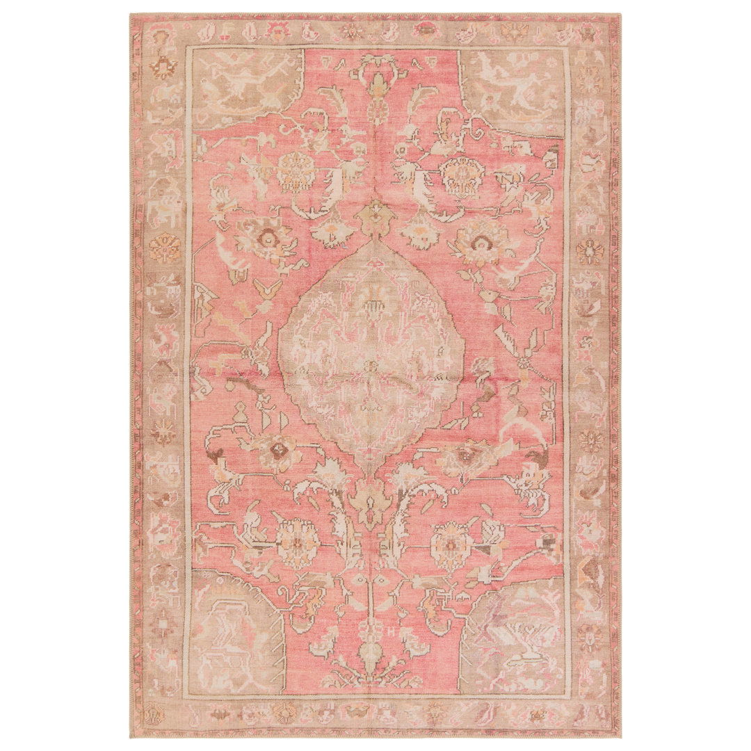 Jaipur Living Elain AZA02 Handknotted Oriental Blue Area Rug (9'x12') large image 