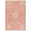Jaipur Living Elain AZA02 Handknotted Oriental Blue Area Rug (9'x12') thumbnail 2