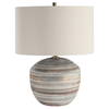 Prospect Striped Accent Lamp, Table Lamp by Uttermost, 17" width x 22" height x 17" depth thumbnail 5