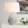 Moray Gray Glaze Table Lamp, by Uttermost, 17.25" width x 24.25" height x 17" depth thumbnail 2