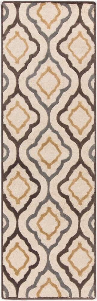 Modern Classics Handmade Rug, by Surya, 8' length x 2'6" width