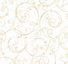 Disney Princess Perfect Scroll Gold Glitter Wallpaper thumbnail 0