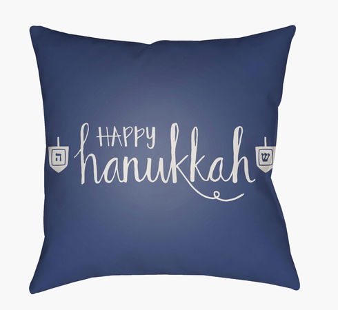 Happy Hannukah Accent Pillow
