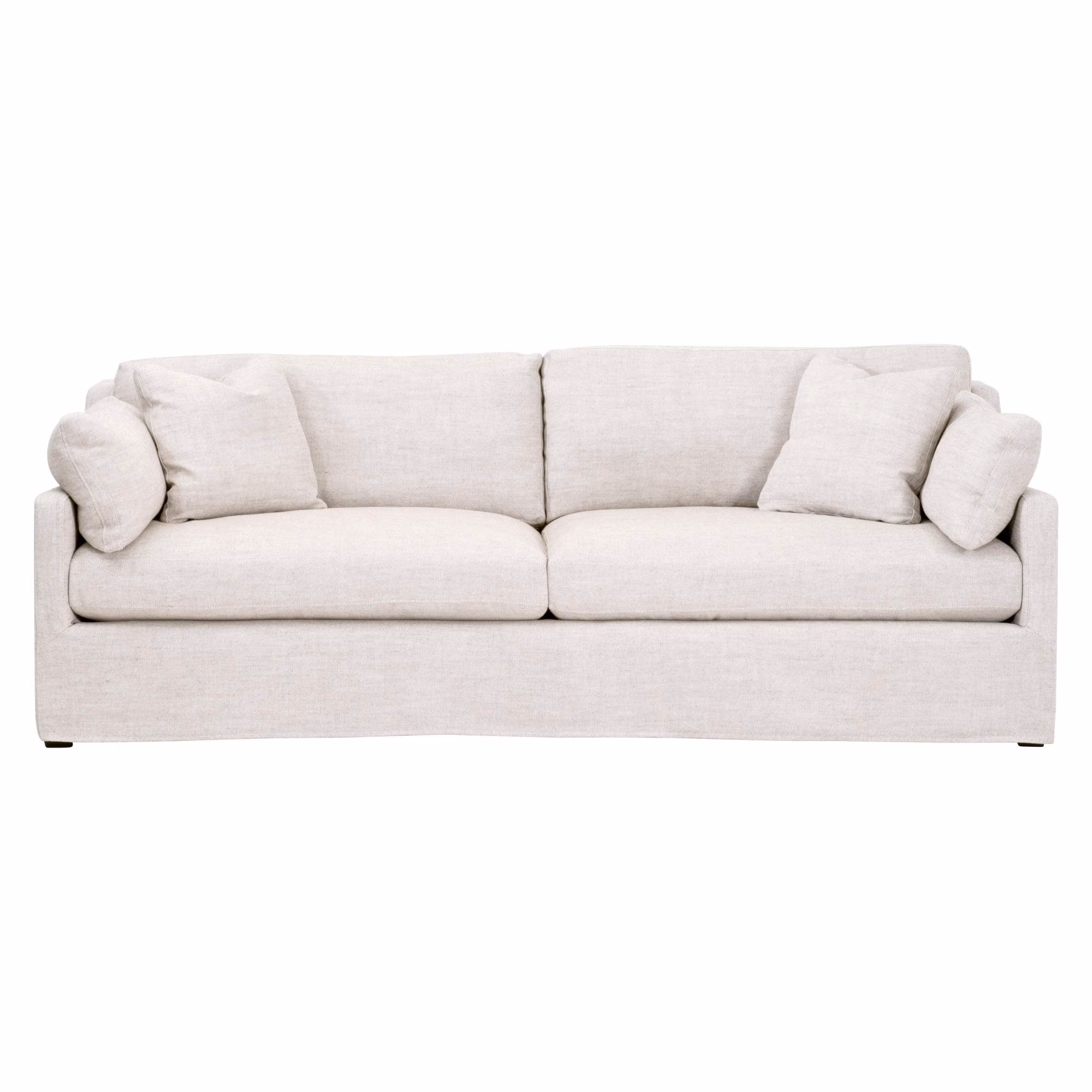 Lena 95' Slope Arm Slipcover Sofa, Seating by Essentials for Living, 94.5" width x 34" height x 39" depth View 1