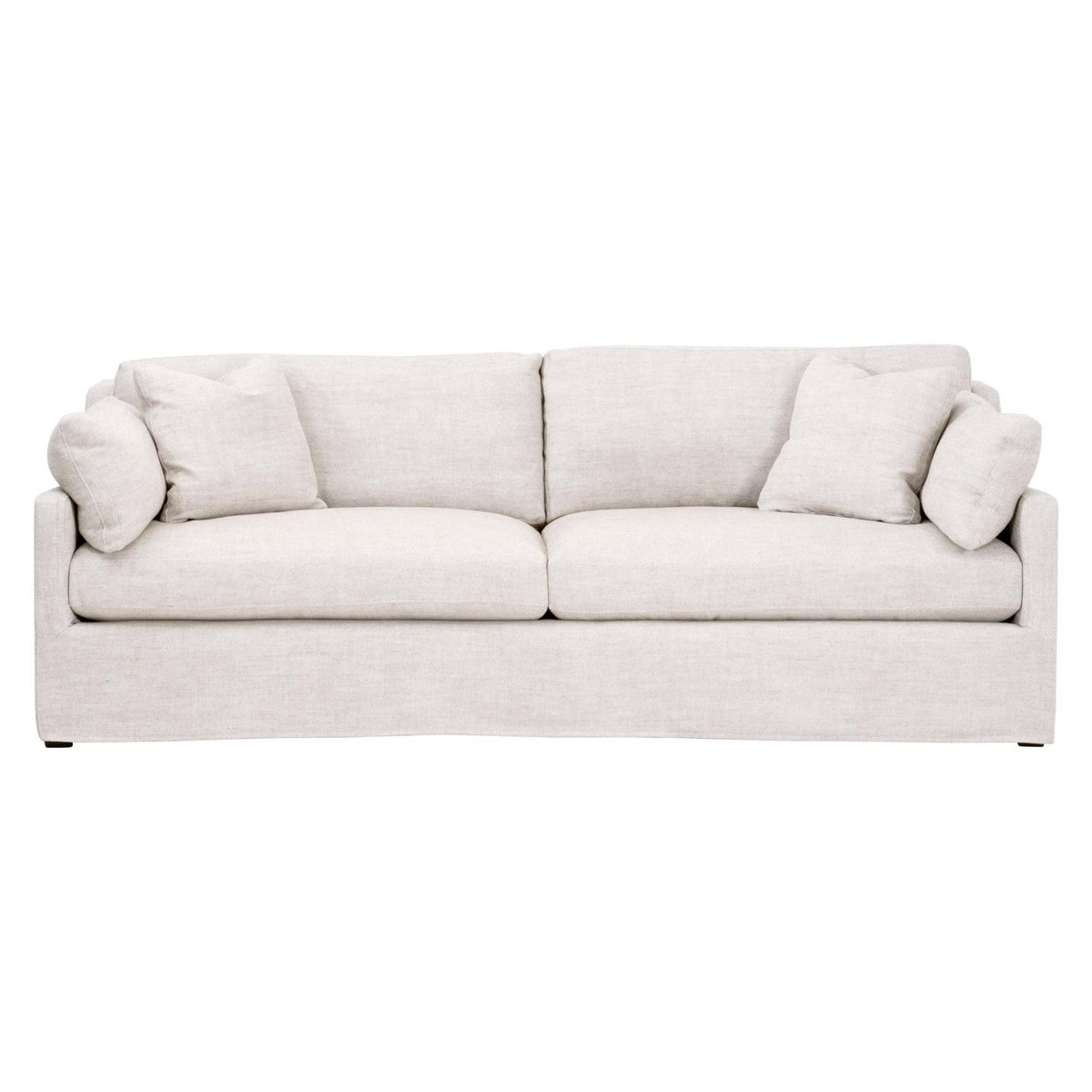 Lena 95' Slope Arm Slipcover Sofa, Seating by Essentials for Living, 94.5" width x 34" height x 39" depth View 1