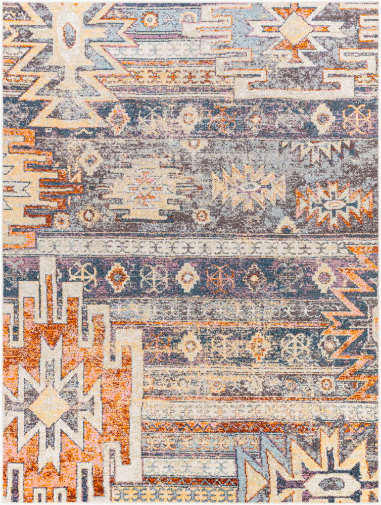 New Mexico Machine Woven Rug large image 