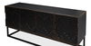 Aztec Sideboard, Black, Cabinets & Sideboard by Sarreid, 80" length x 21" width x 35" height thumbnail 10