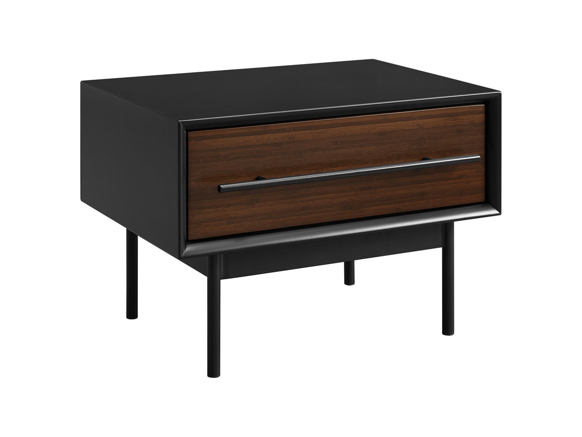 Park Avenue 1 Drawer Nightstand, Ruby, by Greenington, 15.75" length x 22" width x 15.5" height View 1