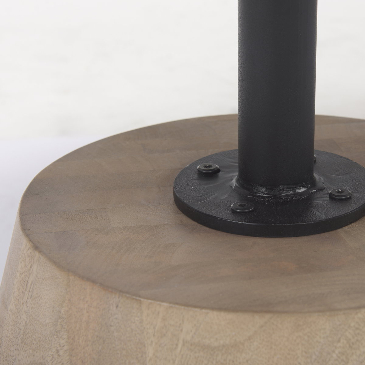Maxwell  Marble Top Pedestal Base Round Coffee Table, by Mercana, 34" length x 34" width x 16" height View 6