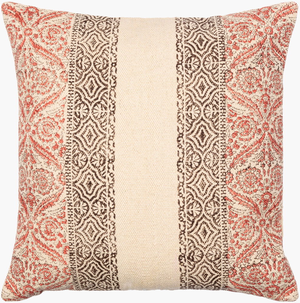 Prisha Accent Pillow, Decorative Pillow by Surya, 18" length x 18" width