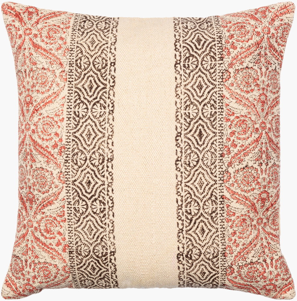 Prisha Accent Pillow Poly, Decorative Pillow by Surya, 18" length x 18" width