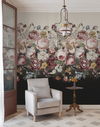 Rachel Rose Taupe Wall Mural thumbnail 1