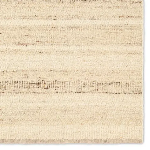 Jaipur Living Sollus LEO10 Handmade Stripes Tan and Taupe Area Rug (5