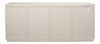 Hollis 4 Door Sideboard, Ant.White, Cabinets & Sideboard by Sarreid, 80" length x 19" width x 33" height thumbnail 3