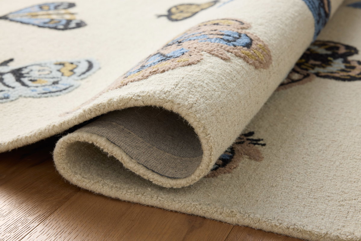Rifle Paper Co. x Loloi Highgrove Rug, 5' length x 7'6" width View 3