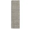 Jaipur Living Abelle Hand-Knotted Medallion Gray/ White Area Rug 6'X9' thumbnail 1