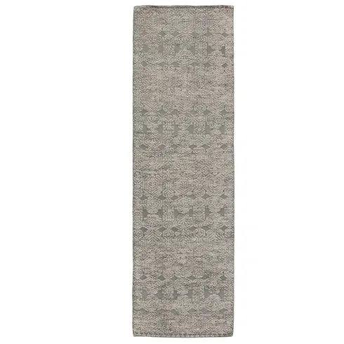 Jaipur Living Abelle Hand-Knotted Medallion Gray/ White Area Rug 6