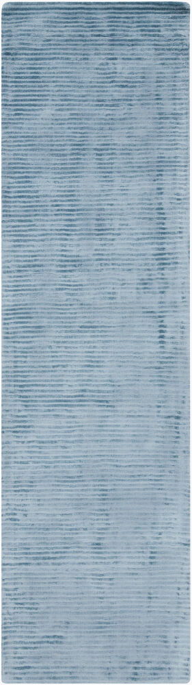 Graphite Handmade Rug, by Surya, 8' length x 2'6" width
