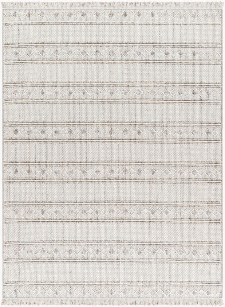 New Delhi Machine Woven Rug, by Surya, 1'3.75" length x 1'3.75" width
