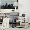Guilia Castlerock Gray With Metal Frame Sling Accent Chair thumbnail 4