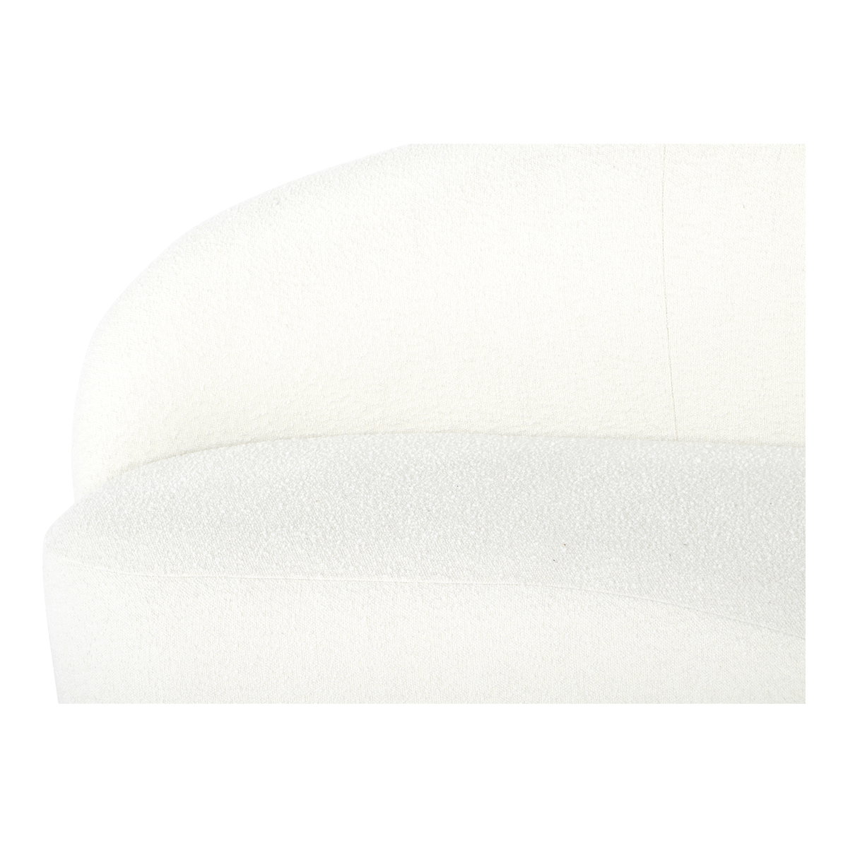 Excelsior Sofa Cream, Sofas & Sectional by Moe's Home, 82.25" width x 31.5" height x 41.5" depth View 6