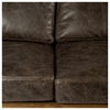 Colburne II 96' Brown Leather Three Seater Sofa thumbnail 4