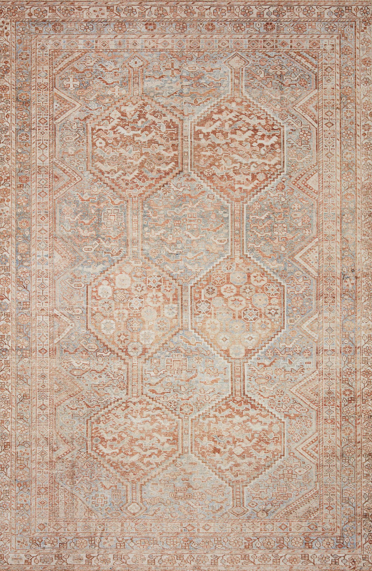 Chris Loves Julia x Loloi Jules Rug, 3'6" length x 5'6" width View 1