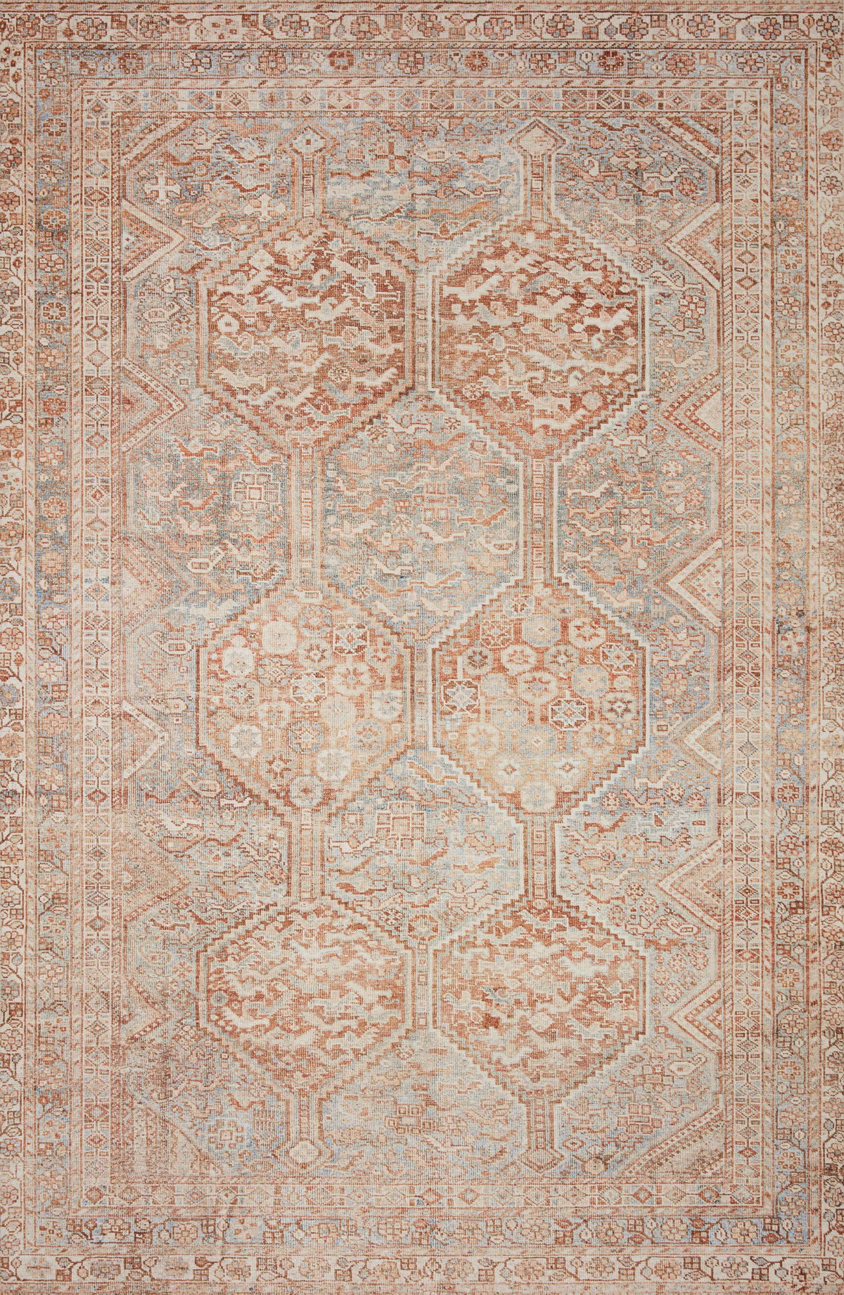 Chris Loves Julia x Loloi Jules Rug, 5' length x 7'6" width View 1
